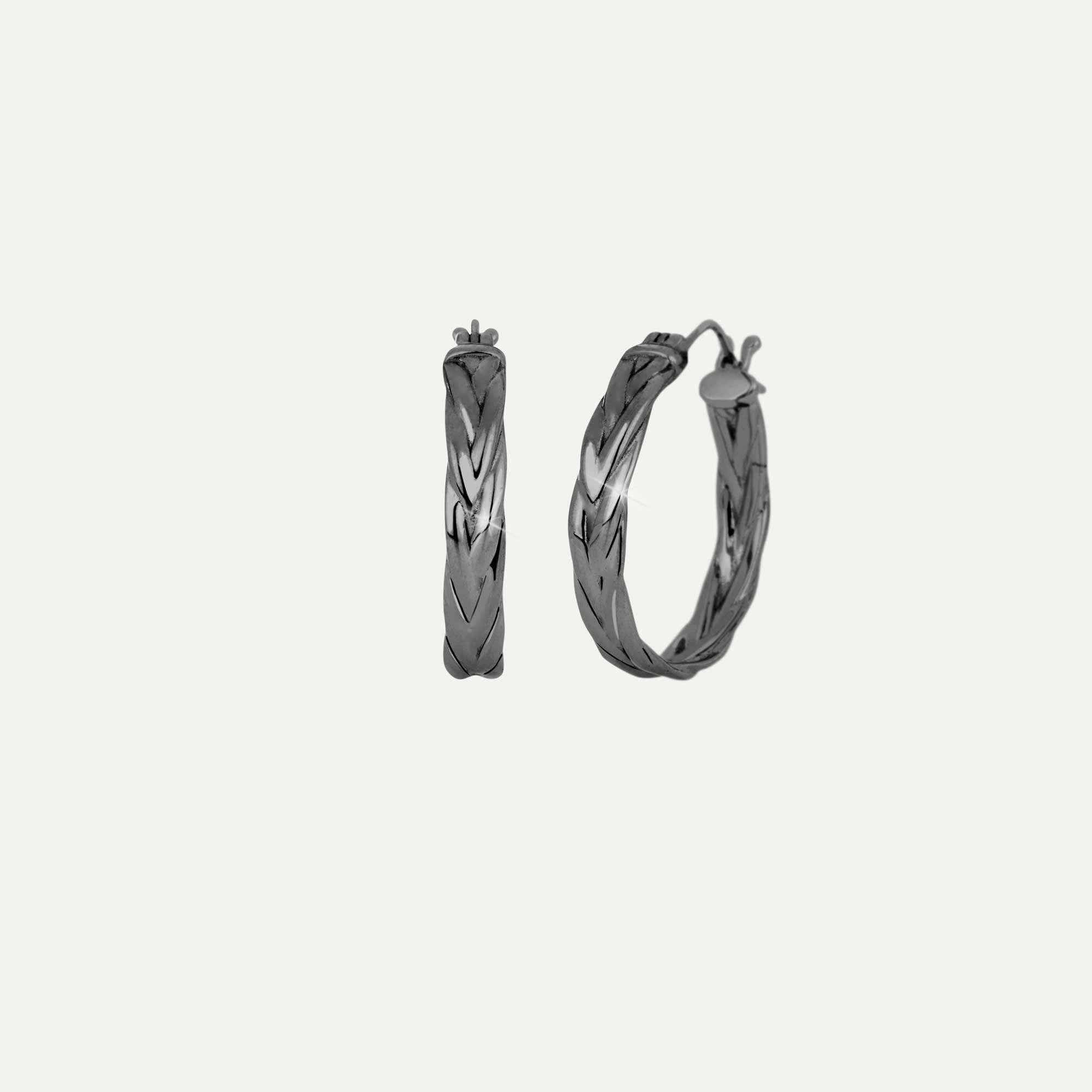 eyrnalokkar fiskiflétta svartir