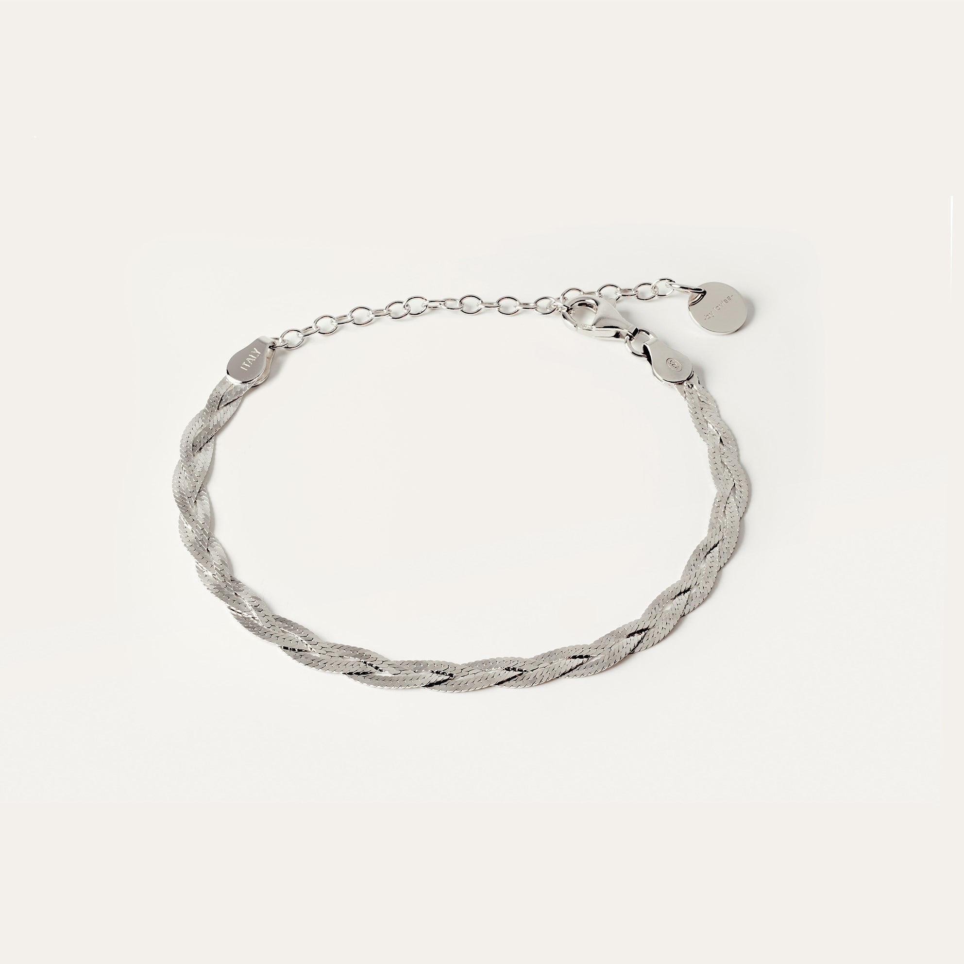 Armband Fossflétta silfur
