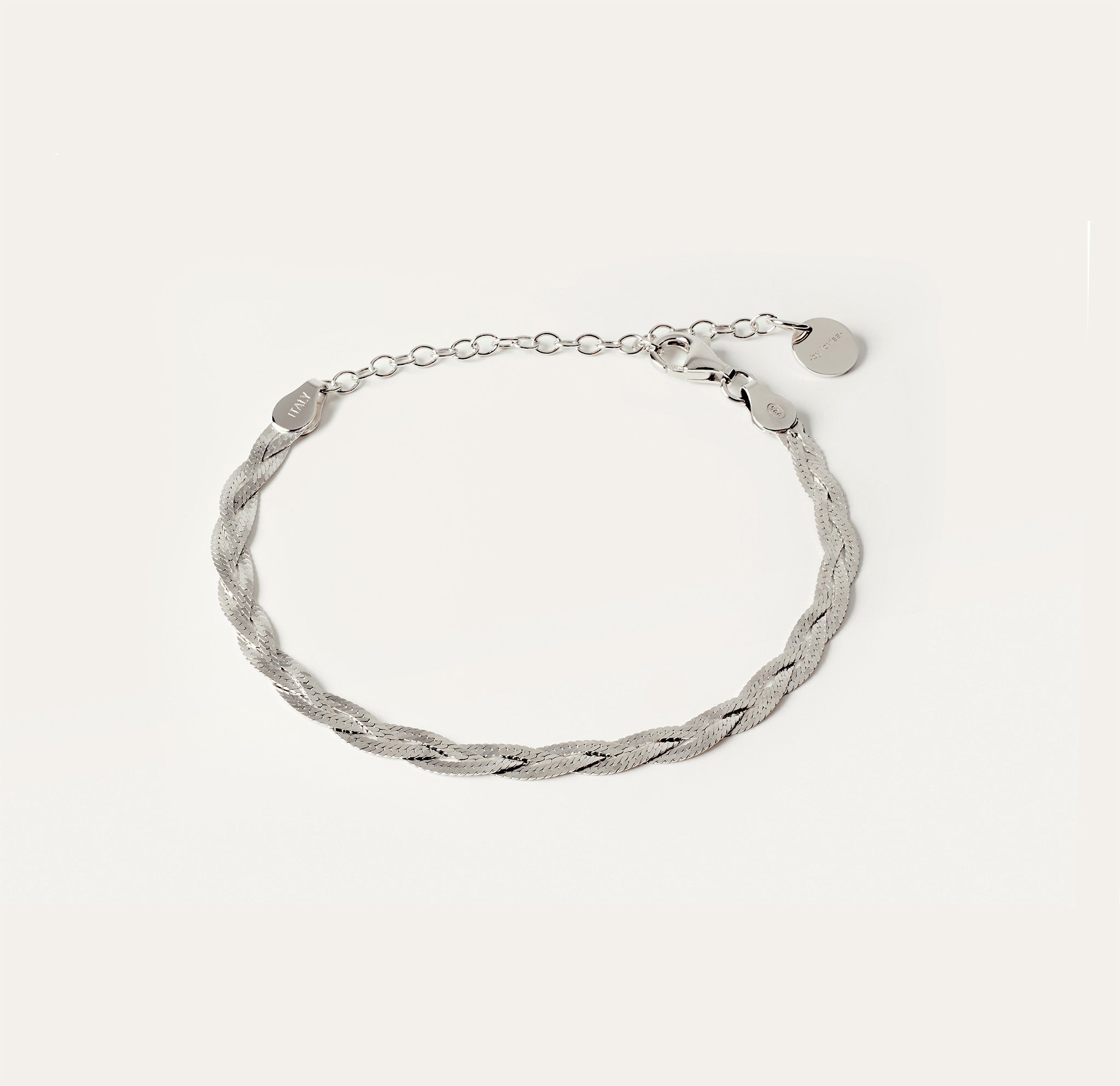 Armband Fossflétta silfur