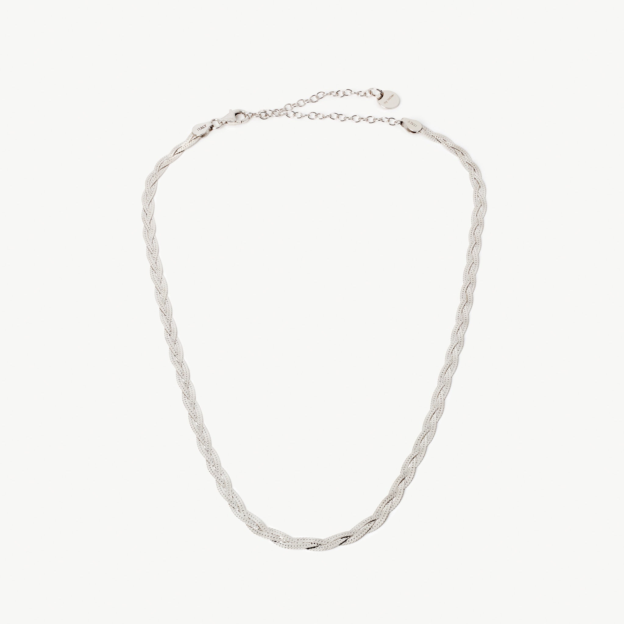 Hálsfesti Fossflétta silfur