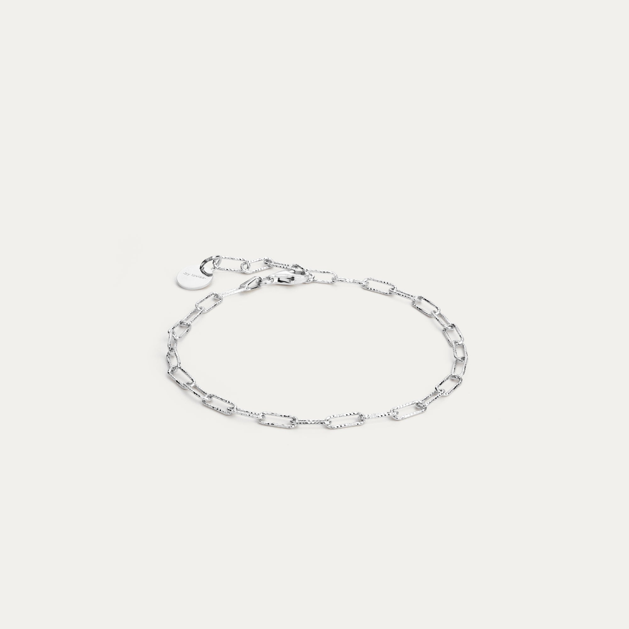 Armband hlekkir silfur