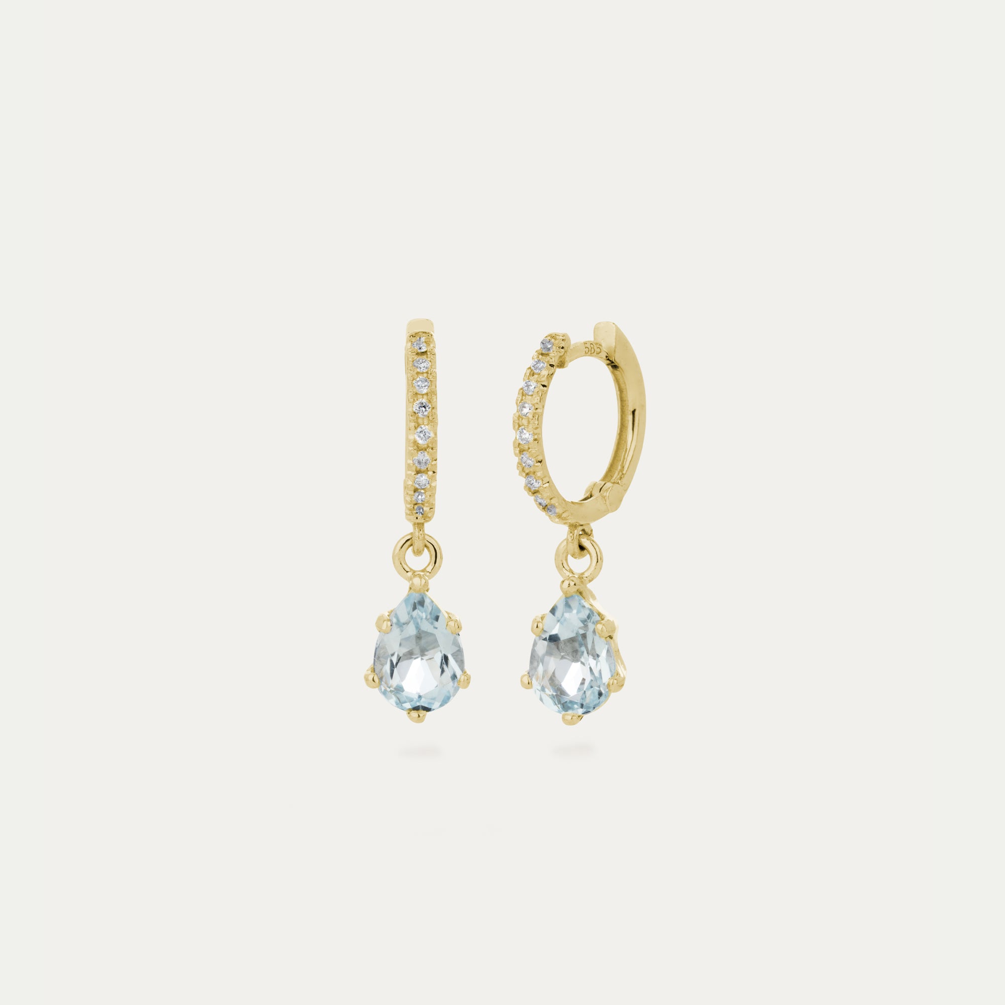Fairy Tale hoops gulllokkar