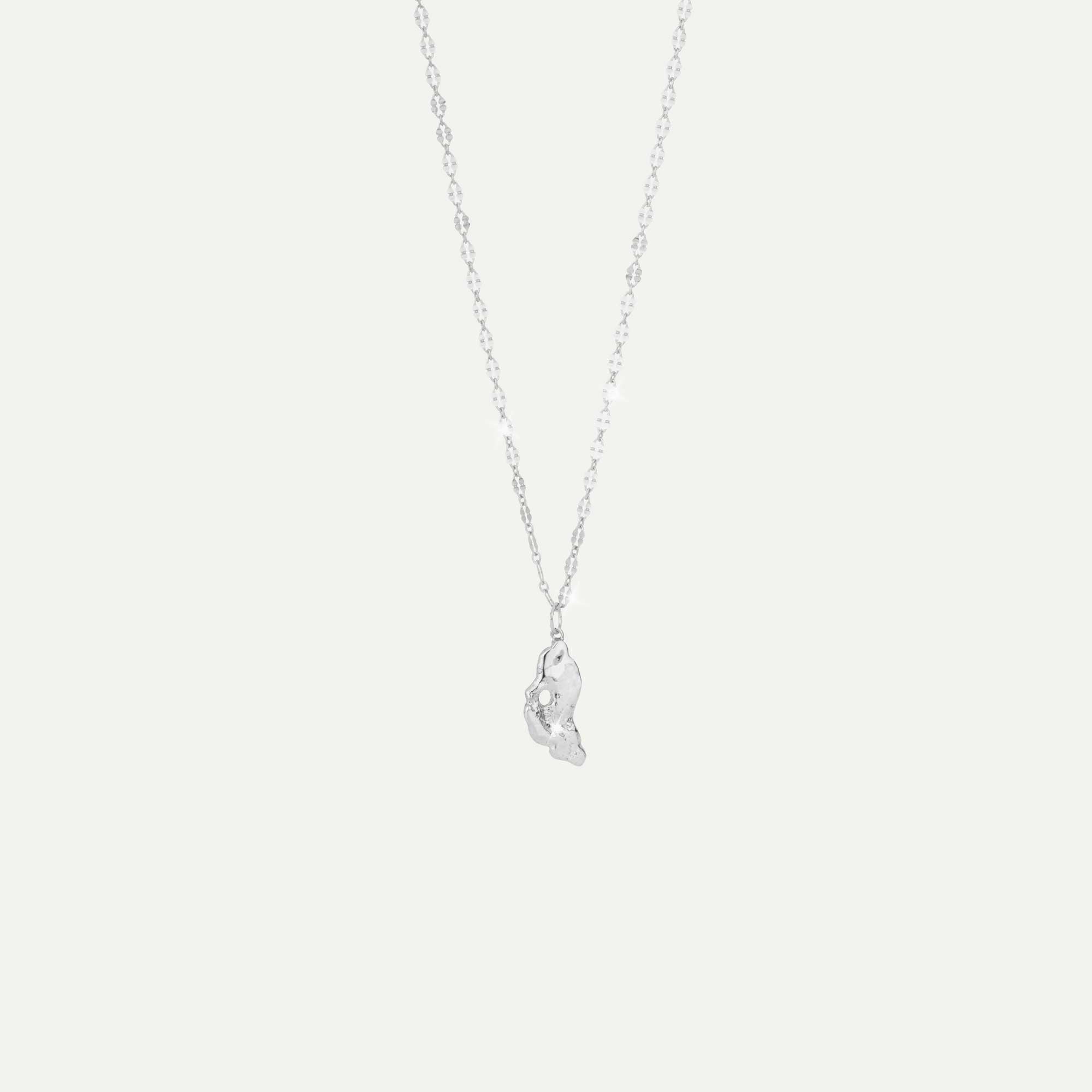 örk hálsmen með 1x anga silfur