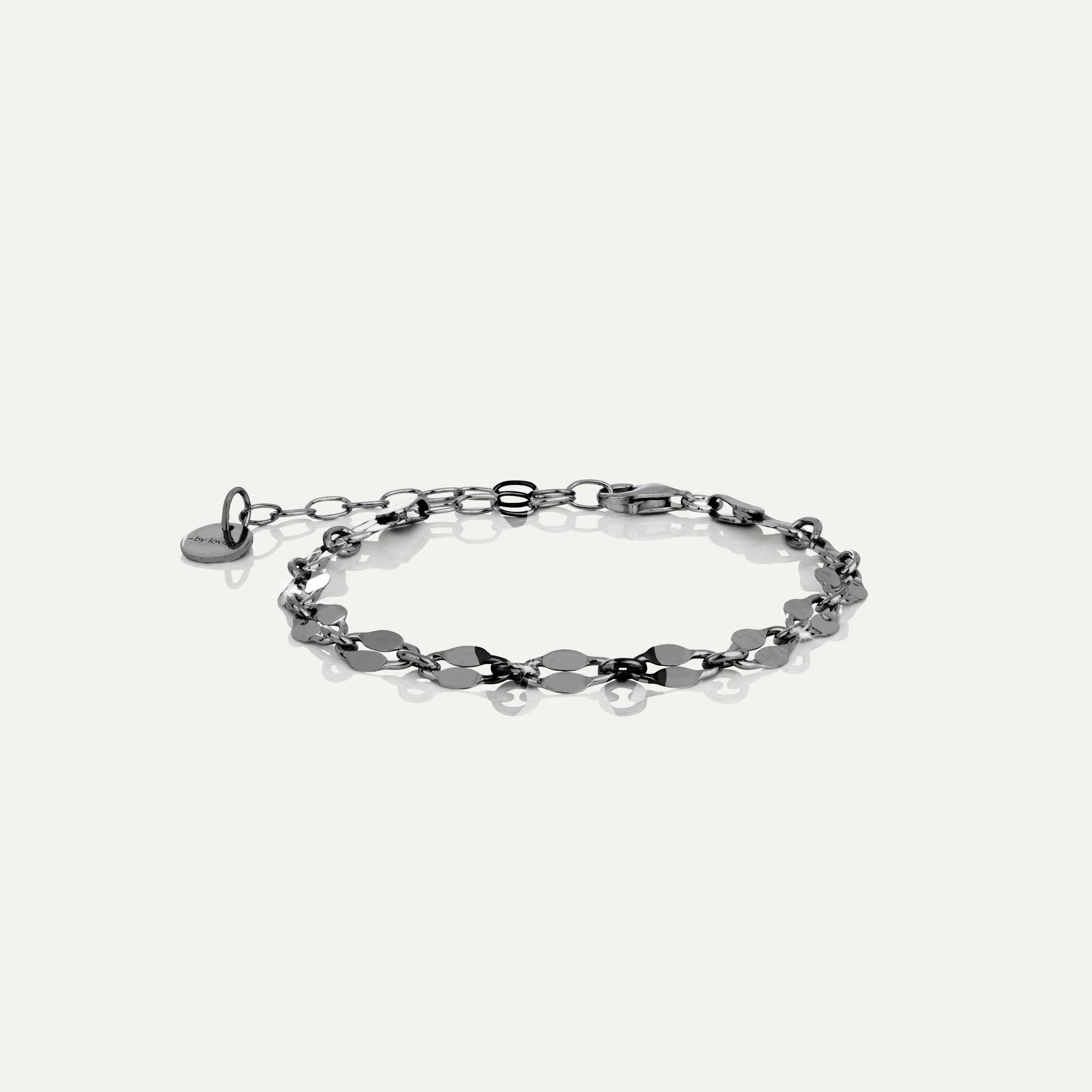 örk armband keðja svart