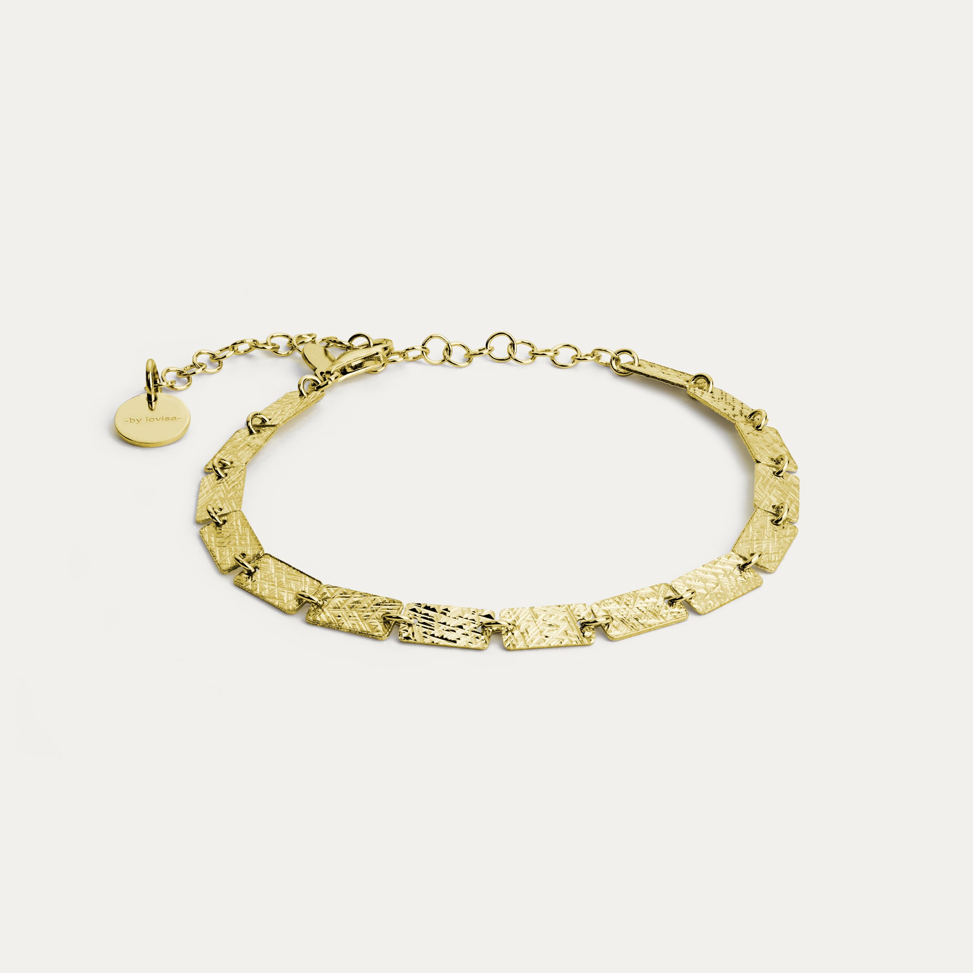 armband hlekkir gyllt