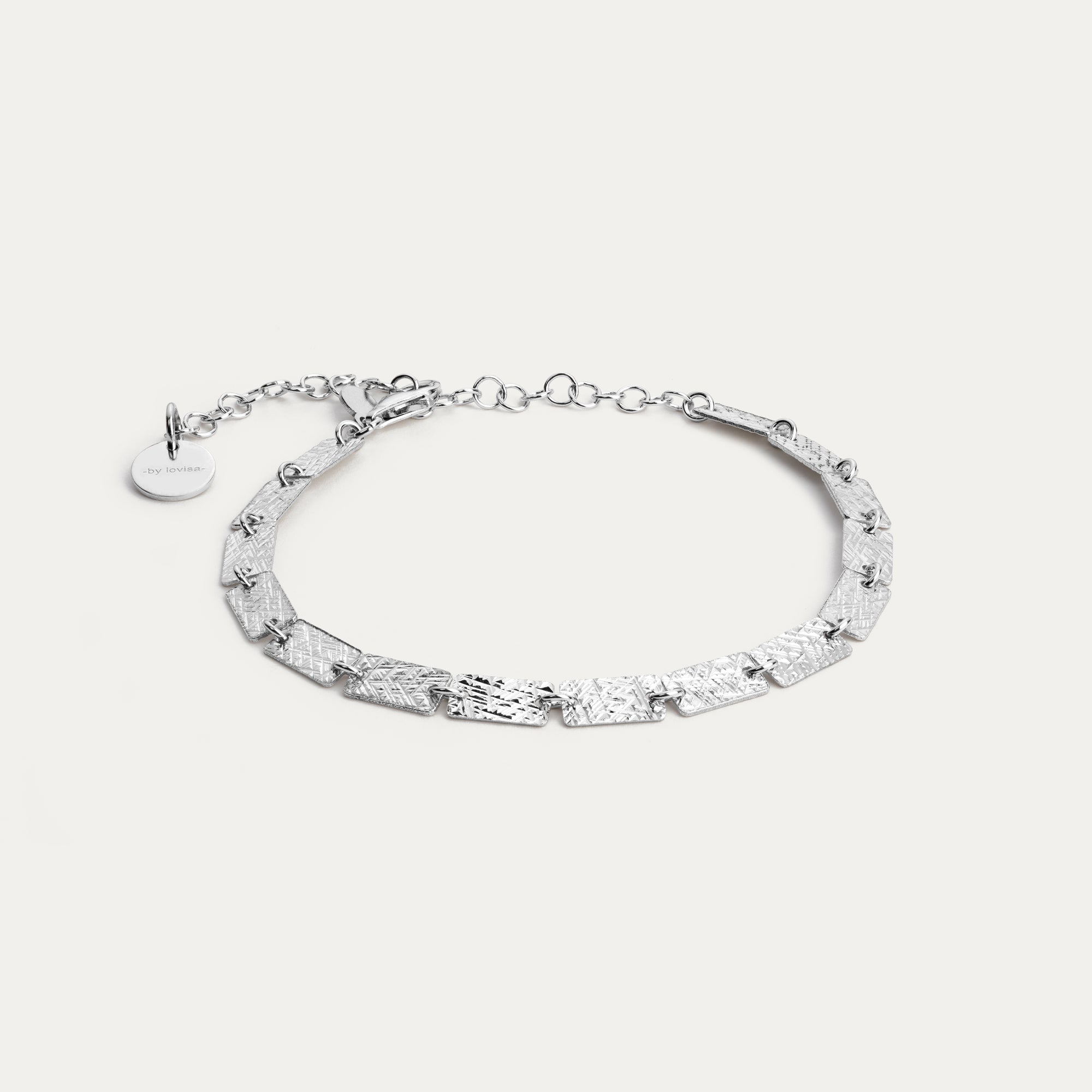 Armband hlekkir silfur