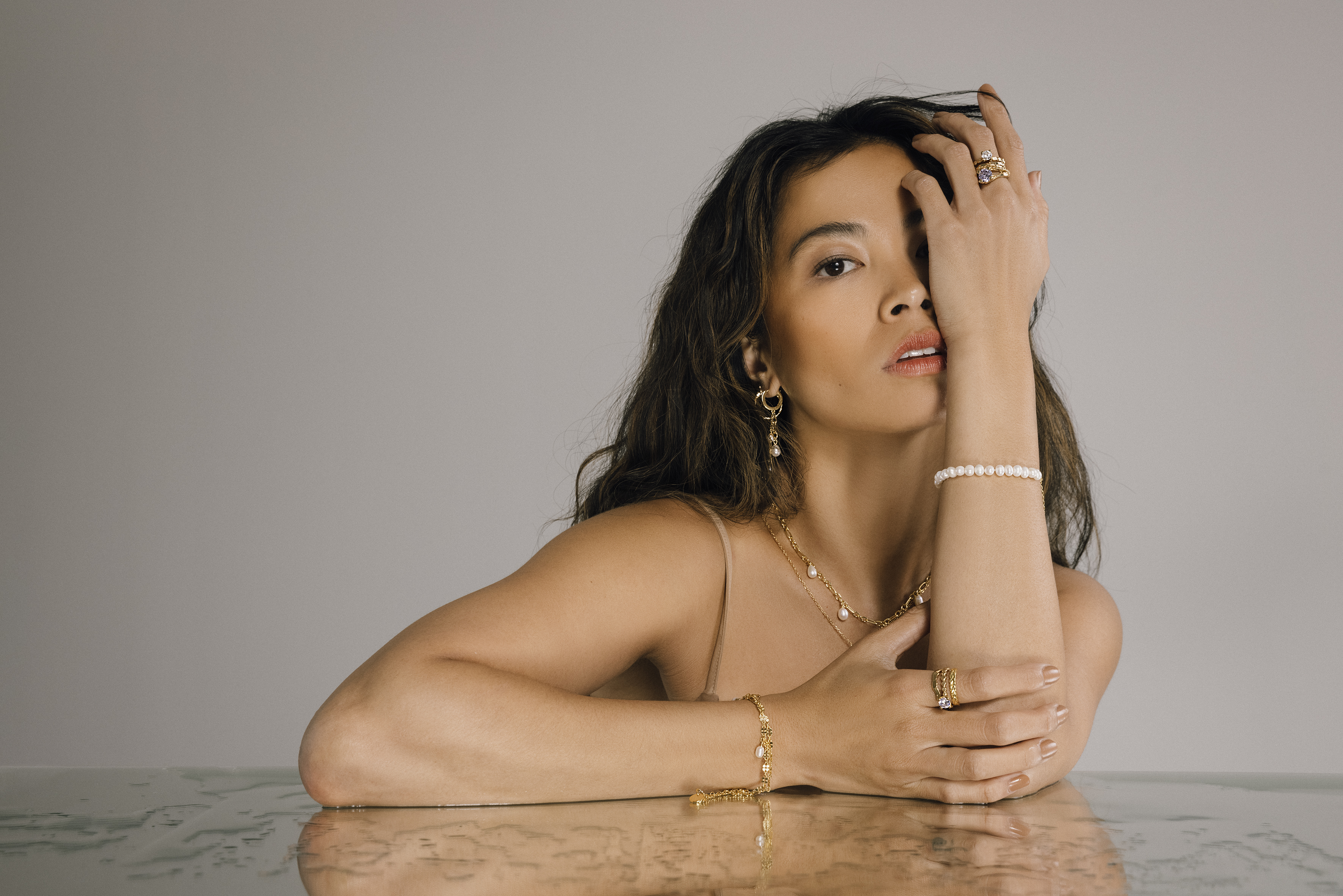 skartgripir með perlum