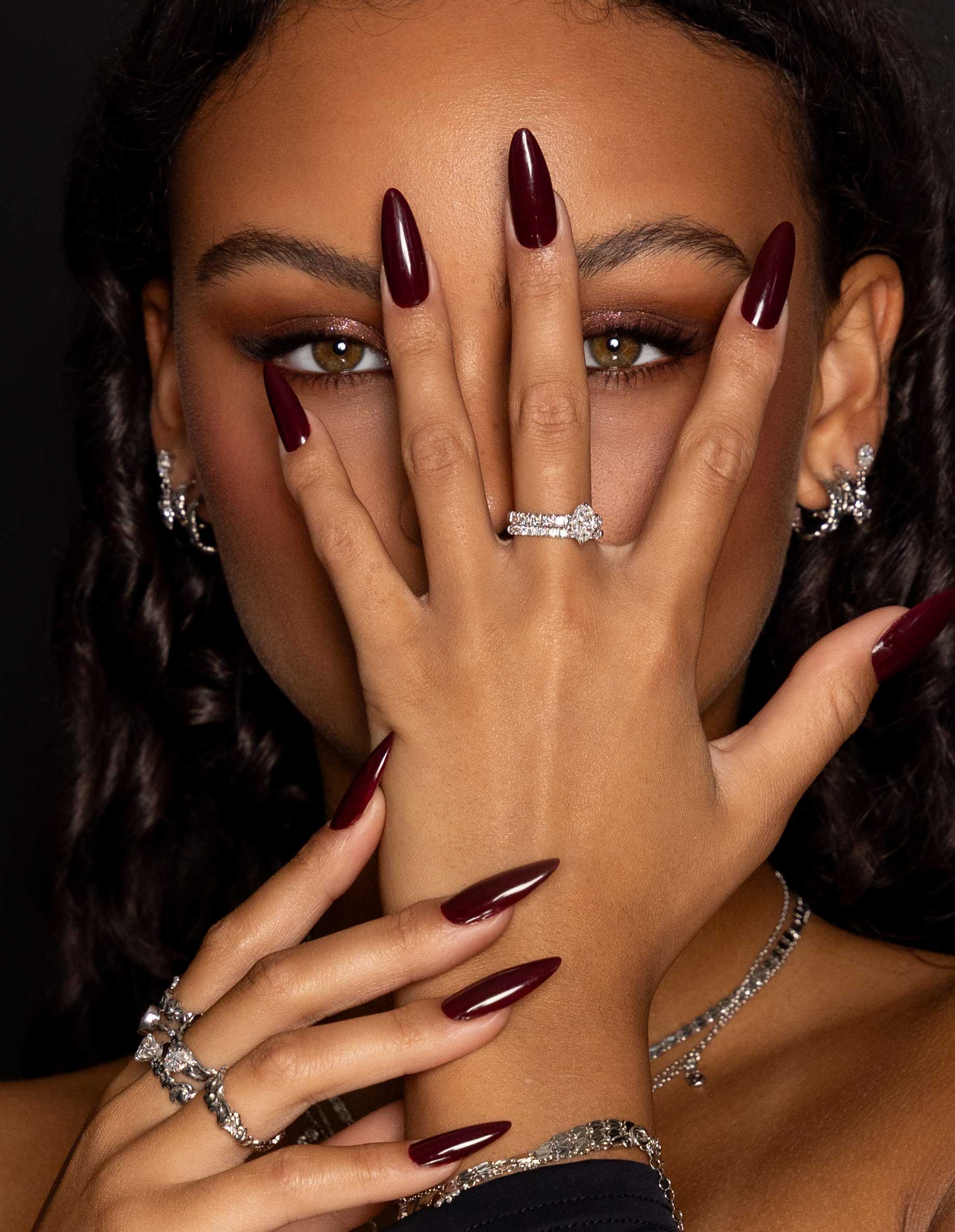 Stórir demantshringar