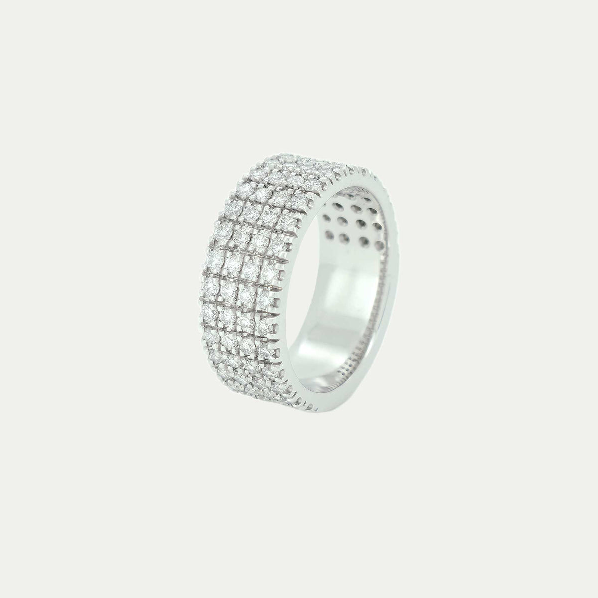 PS // hringur með 80x LAB demöntum / 14kt hvítagull – BY•L