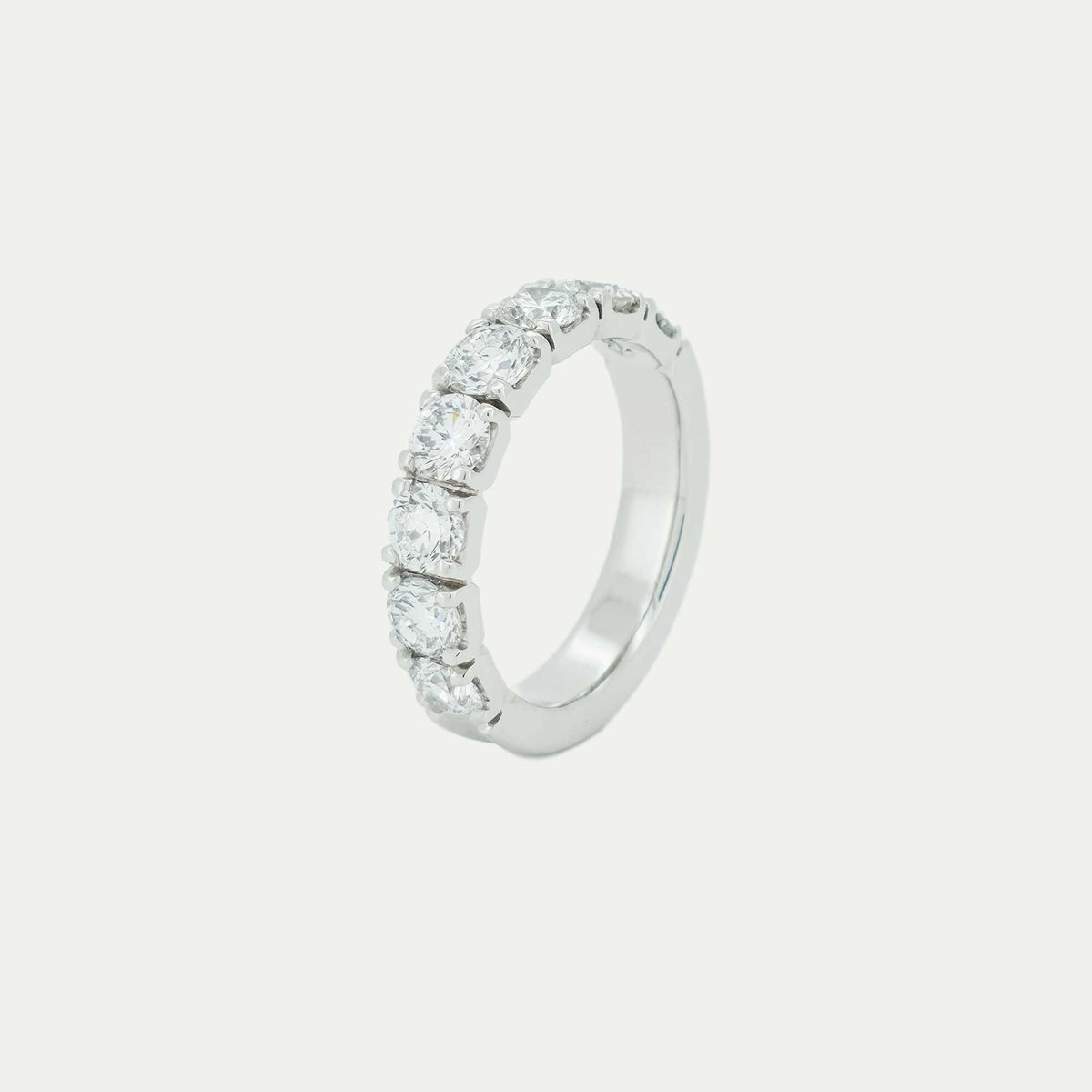 PS // hringur með 8x LAB demöntum / 14kt hvítagull – BY•L