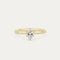 Demantshringur Oval GIA