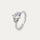 Demantshringur Oval - 1ct + .5ct