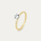 Demantshringur Round Brilliant - .35ct
