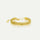 armband fiskiflétta gyllt