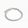 armband fiskiflétta 14kt hvítagull