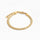 armband 14kt gull fiskiflétta