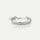 armband fiskiflétta silfur