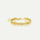 armband fiskiflétta gyllt