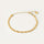 Armband Fossflétta gyllt