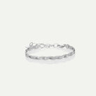 Armband fossflétta silfur