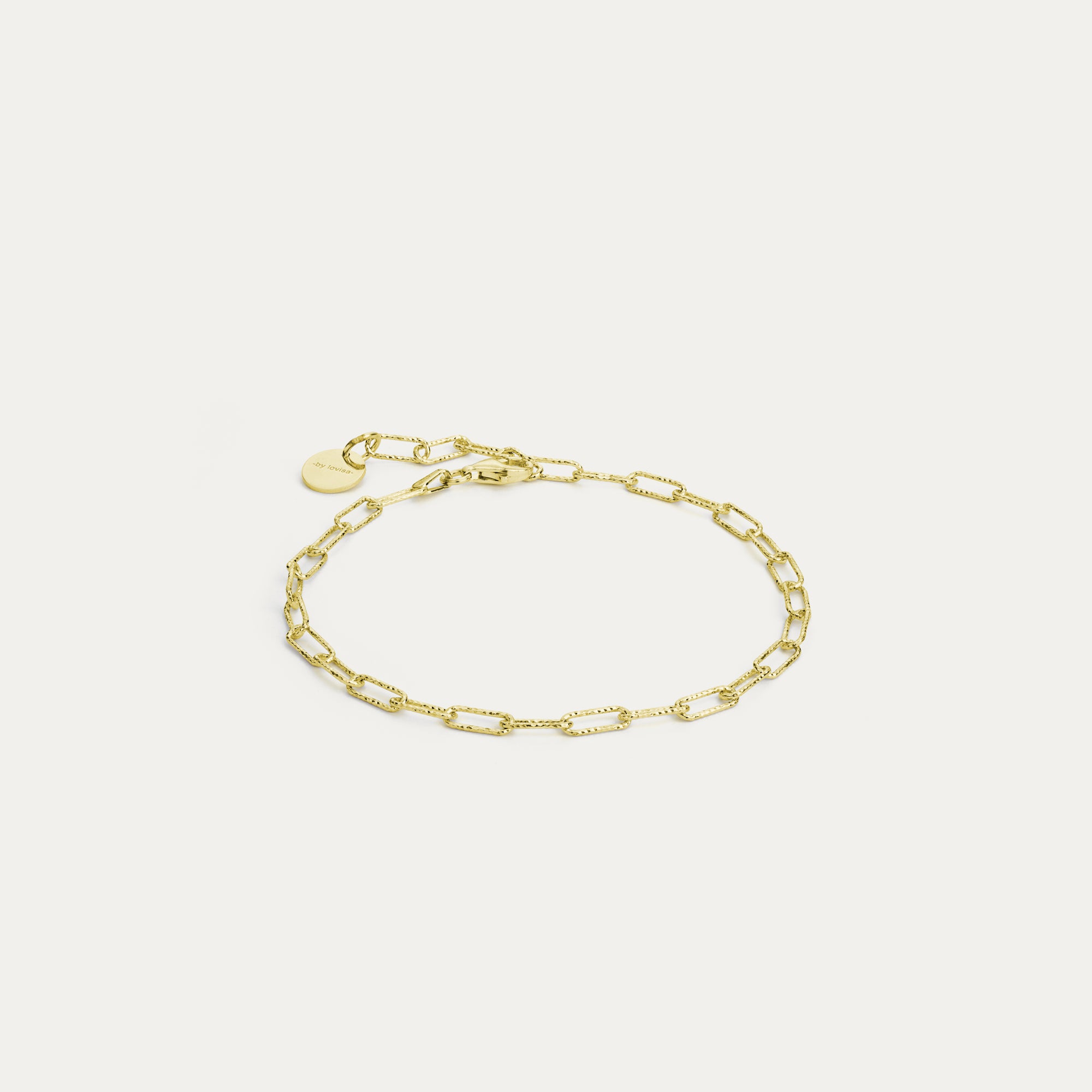 Armband hlekkir gyllt