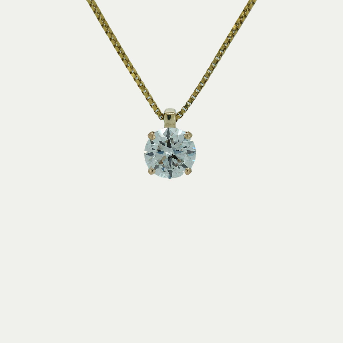 PS // hálsmen með 1.03ct LAB demanti / 14kt gull – BY•L