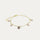 armband með náttúrusteinum