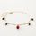 armband með náttúrusteinum 