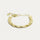 Armband fossflétta mirror gyllt