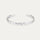 Stormur Cuff armband með fléttu